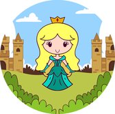 suikerleven prinses doming sticker geschikt voor freestyle libre sensor 1 & 2