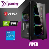 VIPER Game PC Intel i5 11400, GeForce RTX3060, 16GB, 1TB NVME SSD