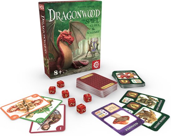 Thumbnail van een extra afbeelding van het spel Game Factory Dragonwood Kaartspel Trivia