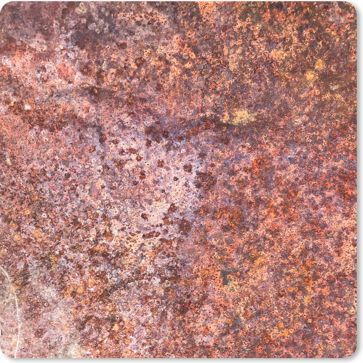 Muismat 30x30 cm - Mousepad Roest - Bruin - Brons - Muismatten