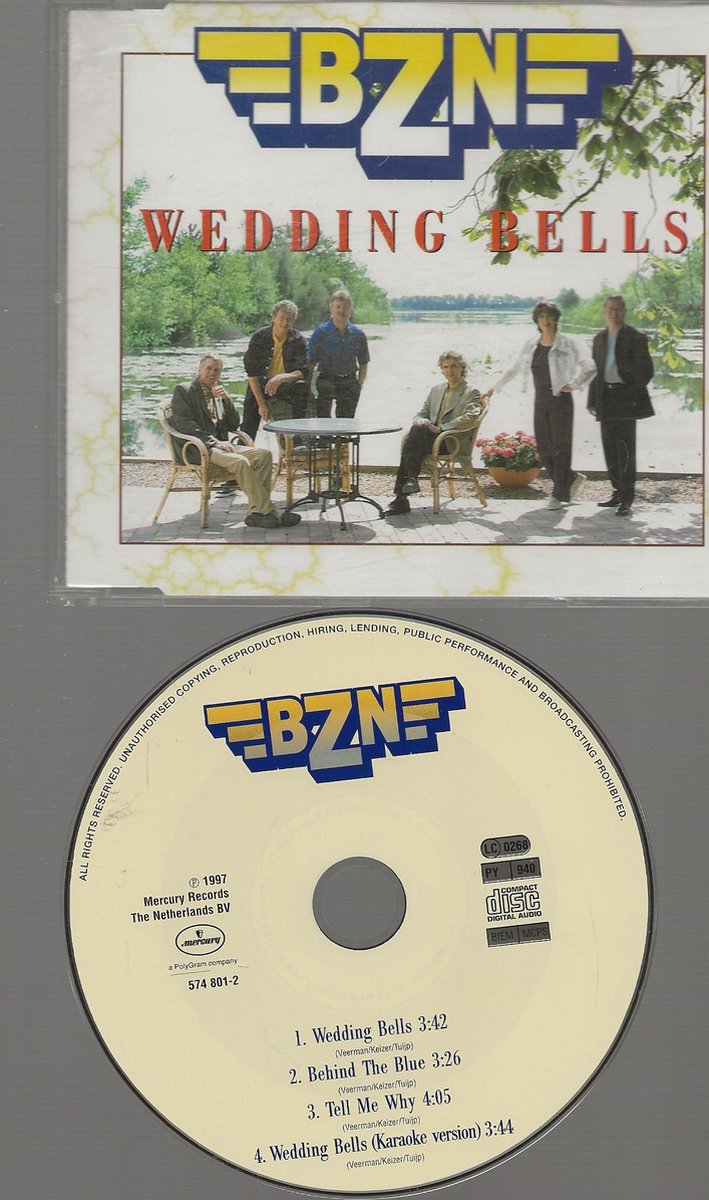 BZN - WEDDING BELLS CD-MAXI