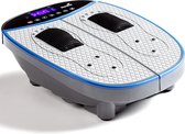 Skandika Massage One Voetmassage Apparaat met Trilling  - 5 programma’s – 20 niveaus - Oscillerende trilling tot 16Hz, acupressuur massagekoppen, LCD touch display, incl. Afstandsbediening – 