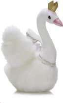 Zwaan Wit- Knuffel- Decoratie- Slaapkamer- Meisjes-