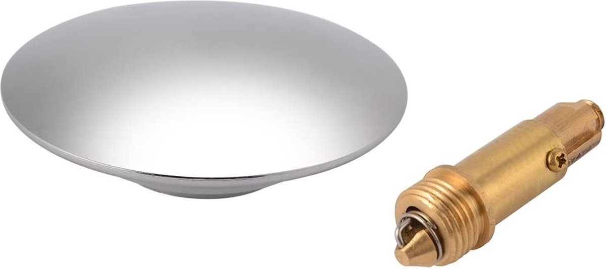 Kurkip Universele gootsteenstekker, 40 mm badkamer wastafel plug vervanging, pop-up plug hoogte verstelbaar voor badkamer