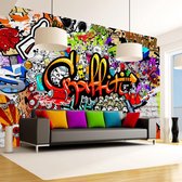 Fotobehang - Colorful Graffiti.