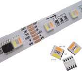 LED Strip 24V - Digitale RGB+CCT (5-in-1) - 15W/m - 240 SMD5050 - 5 meter - IP65