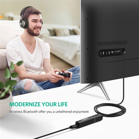 UGREEN BLUETOOTH 5.0 AUDIO TRANSMITTER - CM107-40761 | bol