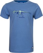 Someone T-shirt jongen medium blue maat 140