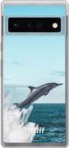 6F hoesje - geschikt voor Google Pixel 6 Pro -  Transparant TPU Case - Dolphin #ffffff