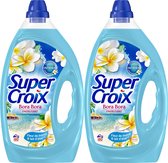 Super Croix Bora Bora – Monoï Bloem & Aloë Melk – 2 x 60wasb - 6L - Voordeelverpakking