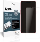 dipos I 2x Pantserfolie mat compatibel met OPPO A3S Beschermfolie 9H screen-protector (expres kleiner dan het glas omdat het gebogen is)
