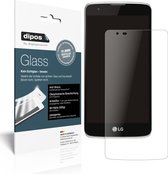 dipos I 2x Pantserfolie mat compatibel met LG Phoenix 2 Beschermfolie 9H screen-protector (expres kleiner dan het glas omdat het gebogen is)