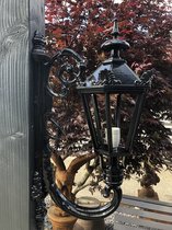 Prachtige landelijke buitenlamp Mainz, zwart.
