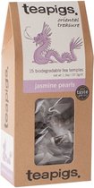 teapigs Perles de Jasmin - 15 Sachets de Thé (6 boites de 15 sachets - 90 sachets au total)