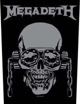 Megadeth - Vic Rattlehead Rugpatch - Zwart