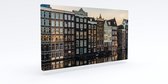 Akoestisch     schilderij Amsterdam - 126x64 cm  | Geluidsisolatie | Akoestische panelen | Isolatie paneel | Geluidsabsorptie | Akoestiekwinkel