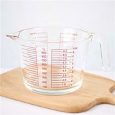 Cuisi Maatbeker - Borosilicaat Glas - 1 Liter - Hittebestendig - ShareTheMeal met een Maatbeker