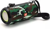 T&G 537 - Bluetooth Speaker - 2 x 5 Watt - LED Verlichting - Camouflage