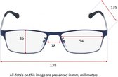 SILAC - BLUE METAL - Lunettes de lecture pour homme - 7306