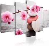 Schilderij - Zen: Cherry Blossoms III.