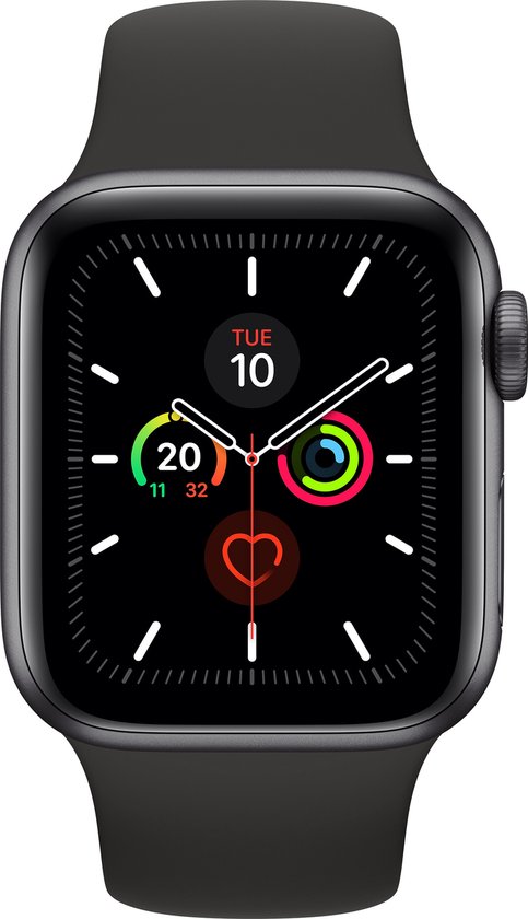 vrije tijd risico pauze Apple Watch Series 5 - 40 mm - Spacegrijs | bol.com