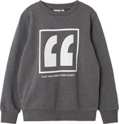 Name it sweater jongens - grijs - NKMvalon - maat 116