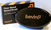 Beviro Baardborstel Pear Wood Beard Brush