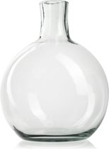 Eco Glas Fles vaas (Hoogte 31 Diameter 22 CM)