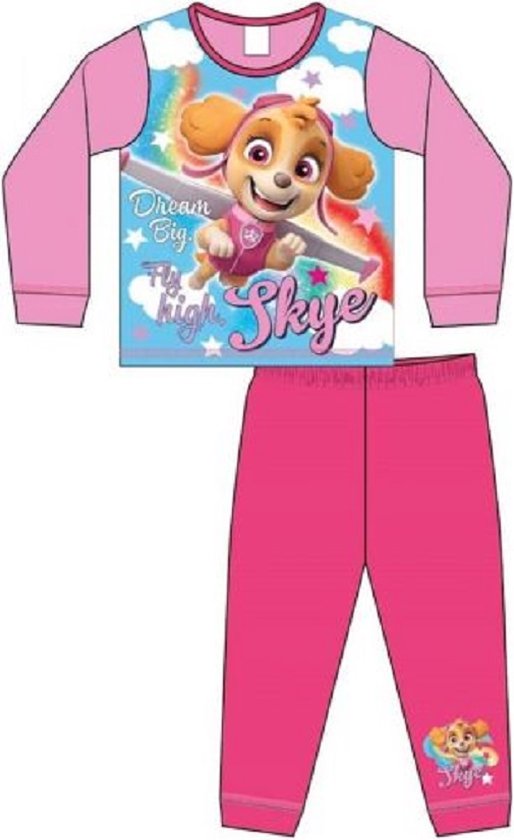 Paw Patrol pyjama - Skye pyjamaset - roze