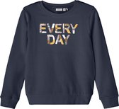 NAME IT NKFBAWN LS SWEAT UNB Meisjes Trui - Maat 116