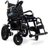 Comfygo X-6 Fauteuil roulant électrique léger pliant, fauteuil roulant électrique adulte avec 4 roues, Zwart