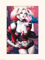 DC comics: Harley Quinn Kiss Print