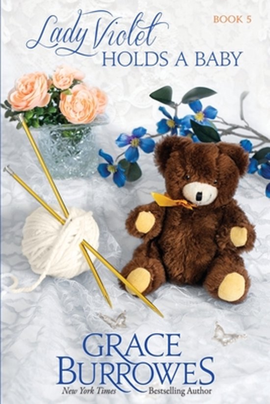Lady Violet Mysteries- Lady Violet Holds a Baby - cover