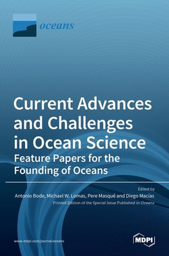 Current Advances and Challenges in Ocean Science-Feature Papers for the ...