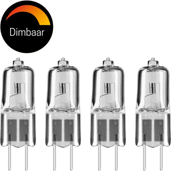 Osram Halogeen Steeklamp Mini G4 - Dimbaar - 12V - 320 lumen - 4 Mini  steeklampjes | bol.com
