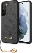 Guess Charms Samsung Galaxy S22 hoesje - Grijs