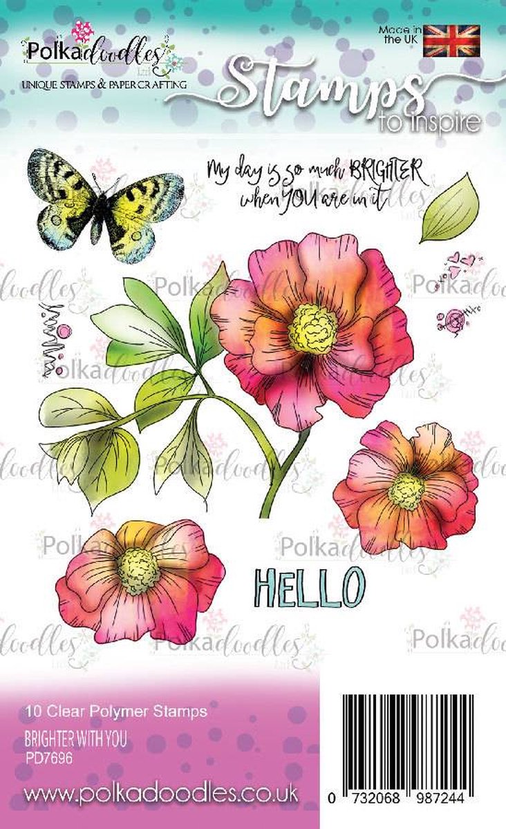 Brighter with You Clear Stamps (PD7696)