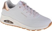 Skechers Uno-Shimmer Away 155196-WHT, Vrouwen, Wit, Sneakers, maat: 39,5