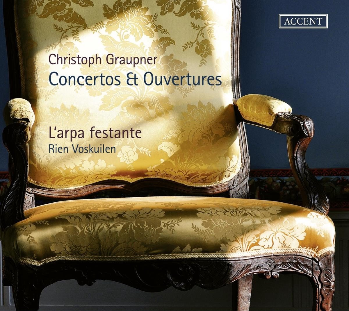 Barockorchester L'Arpa Festante, Rien Voskuilen - Graupner: Concertos & Ouvertures (CD)