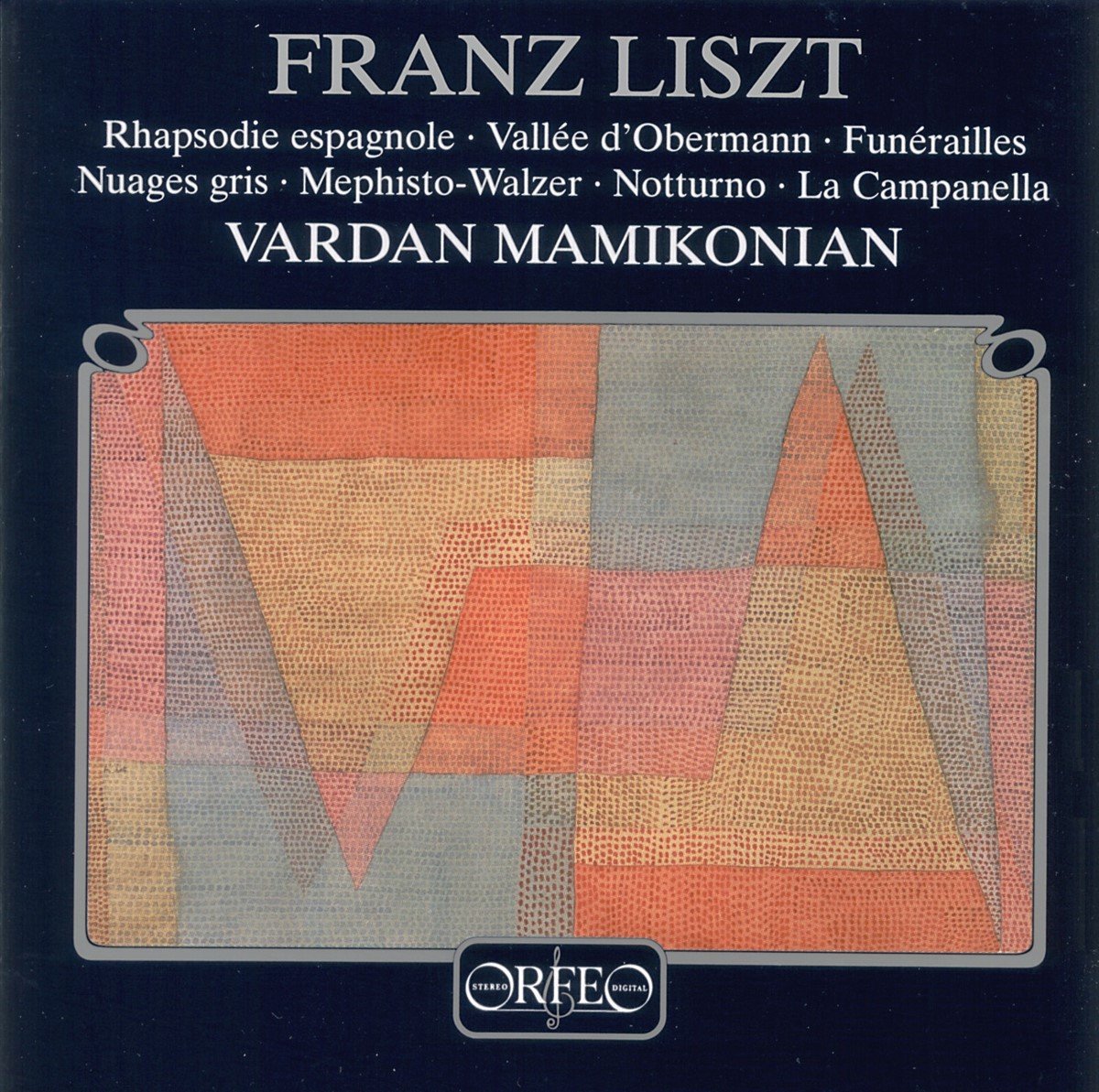 Vardan Mamikonian - Liszt: Rhapsodie Espagnole, Vallée d'Obermann, Funérailles etc (CD)