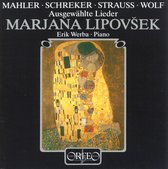 Erik Werba Marjana Lipovsek - Marjana Lipovsek Lieder (LP)