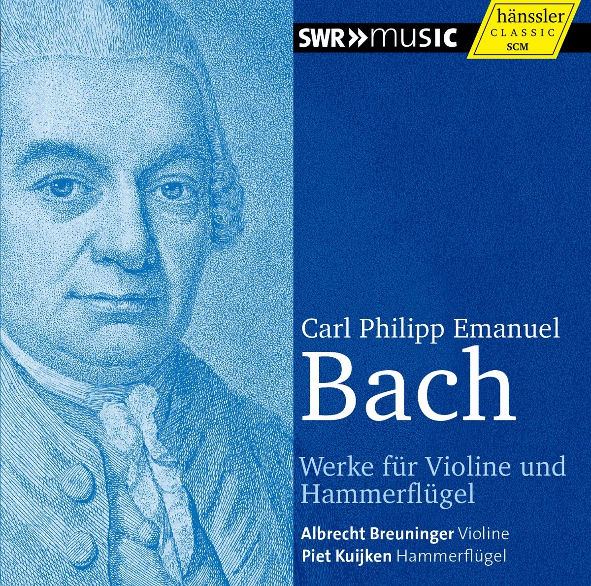 Albrecht Breuninger, Piet Kuijken - C.P.E. Bach: Works For Violin And Pianoforte (CD)