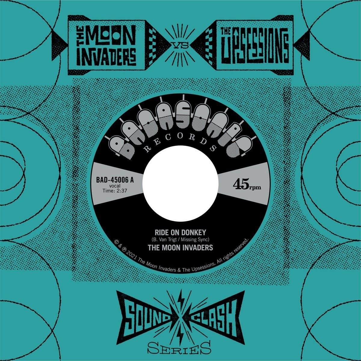 Moon Invaders & The Upsessions - Soundclash Series (7" Single)
