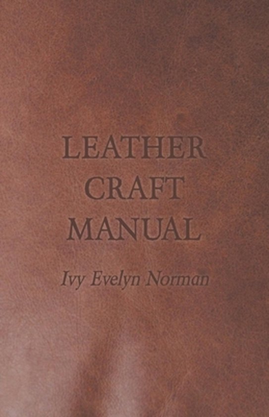 Leather Craft Manual - cover