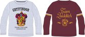 Donkerrood shirt van Harry Potter - Gryffindor - maat 134