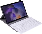 Case2go - Tablet Toetsenbord Hoes geschikt voor Samsung Galaxy Tab A8 (2021) - 10.5 inch -  QWERTY - met Draadloos Bluetooth Toetsenbord en Stylus pen houder - Rose-Goud