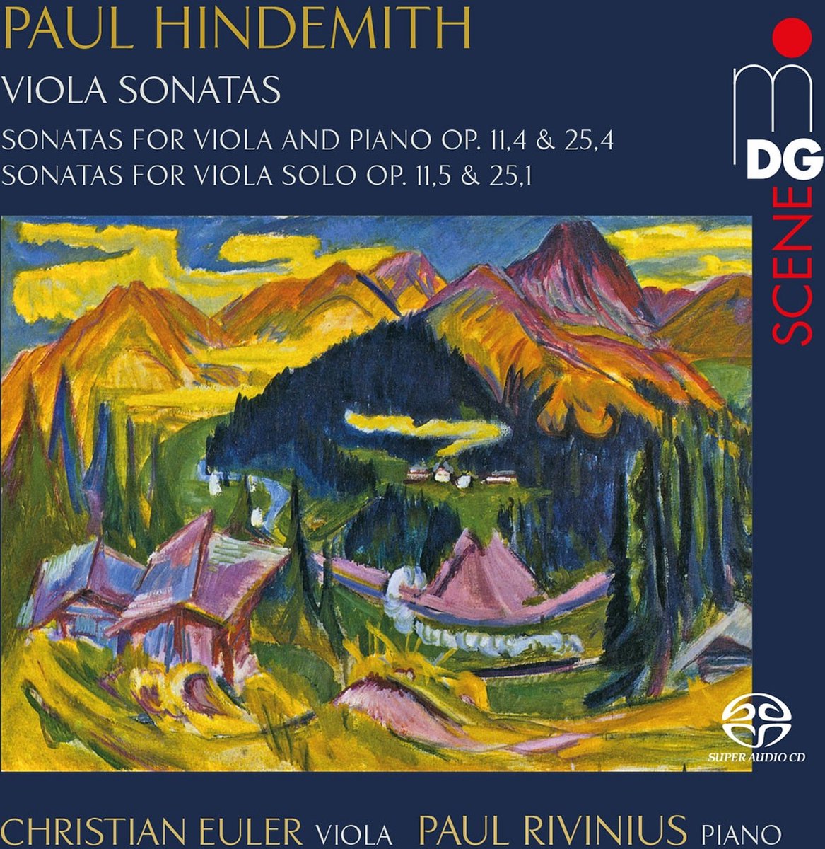 C. Euler & P. Rivinius - Hindemith: Sonatas For Viola (SACD)