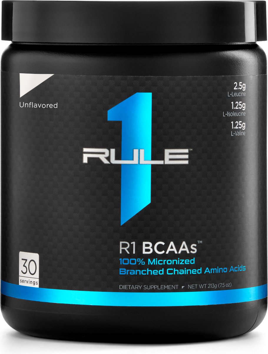 Goedkoopste R1 BCAA - Unflavored (30serv) Standard