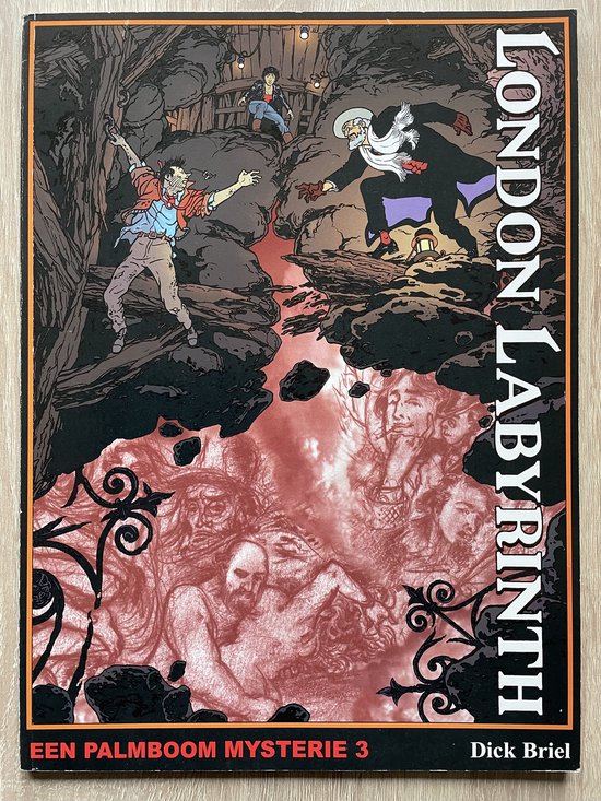 Cover van het boek 'Julius Palmboom / 03. London Labyrinth' van Dick Briel