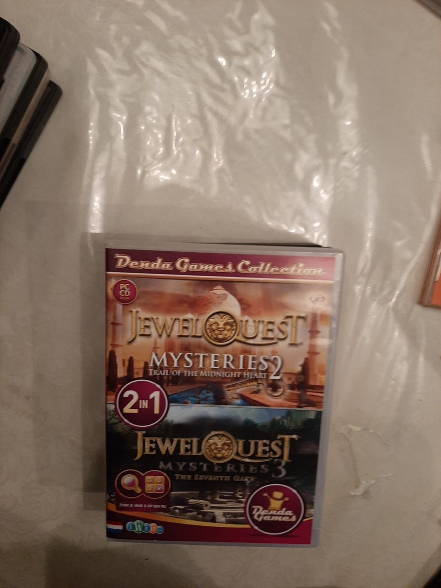 Pc Cd Rom - Jewel Quest Mysteries 2 & 3